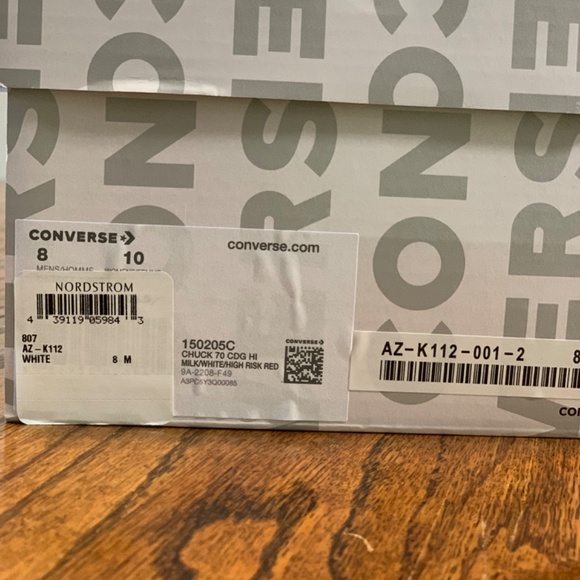 CDG Play Chuck 70 Hi Top - Picture 5 of 5